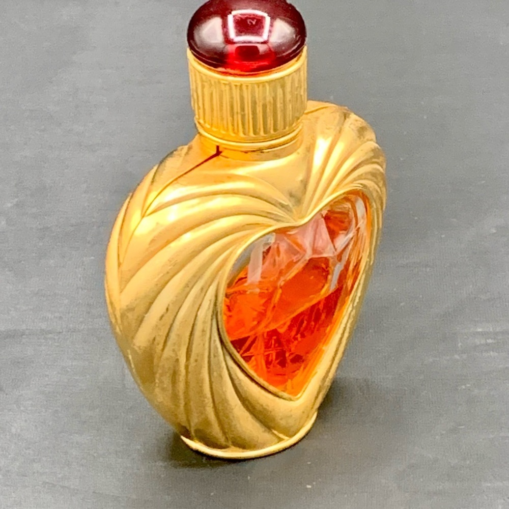 Vintage Victorian Secret Rapture Cologne Perfume Original Hert Bottle 1,7 Oz - Picture 10 of 12